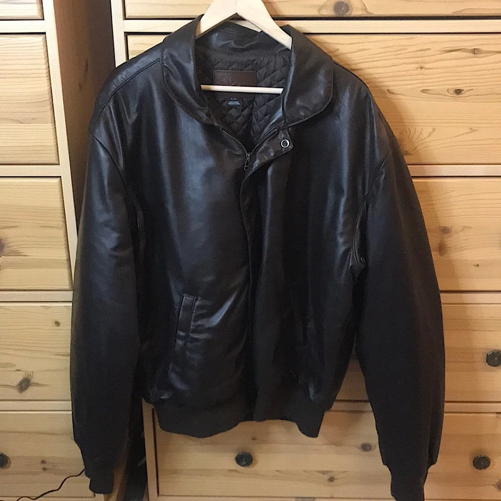 Q-Gar 7618 Ambassador Cowhide Leather Jacket Size XL